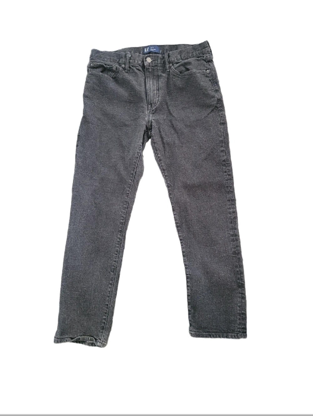 GAP Denim Black Straight-Leg Jeans Mens 34X30 Classic Fit